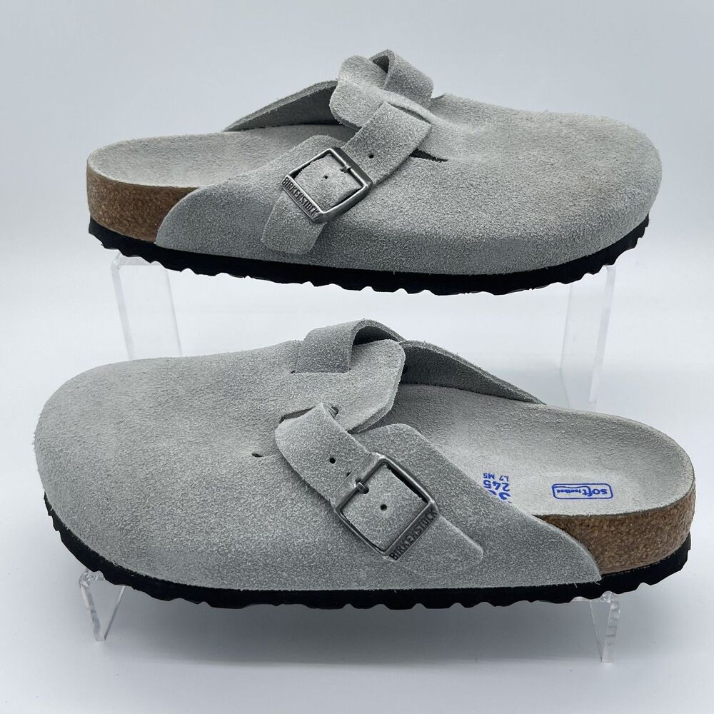 Birkenstock Boston Soft Footbed Clogs | 38 | Women's 7 | Men's 5 | NEW